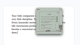 Little Writer Desktop Companion