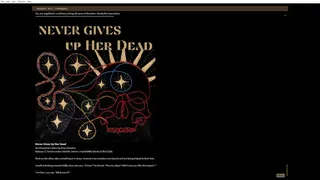 Never Gives Up Her Dead