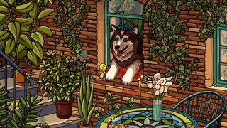 Curious Paws: hidden objects