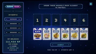 Rank Risk: Guess the Order