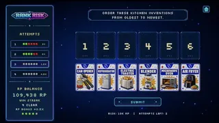 Rank Risk: Guess the Order