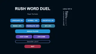 Rush Word
