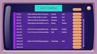 Quiz Show Simulator