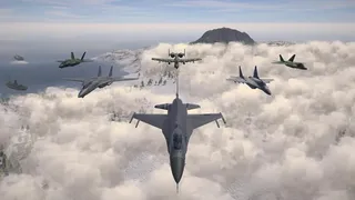 Airplane Flight Simulator : Combat Zone