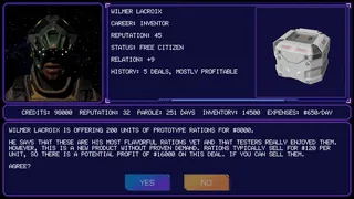 Black Market Space Station Shop Simulator