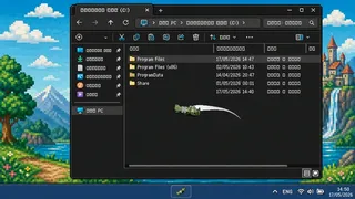 Flashbang: Desktop Idle