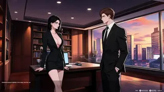 Cold female CEO offers her full loyalty