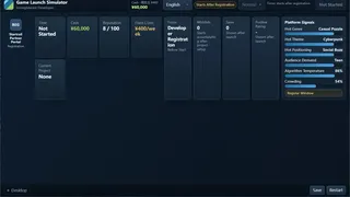 游戏发行模拟器 Game Launch Simulator