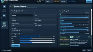 Скриншот 5 к игре 游戏发行模拟器 Game Launch Simulator