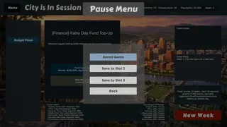 Mayor: City in Session