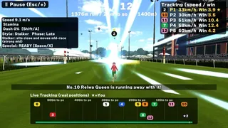 Скриншот 6 к игре Derby Heroines: Run, Bet, Win!