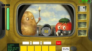 Invasion of the Number Vegetables