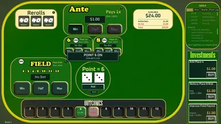 Incrementable Craps