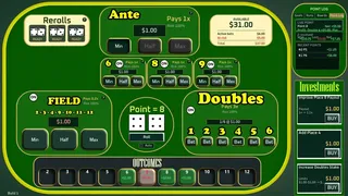 Incrementable Craps