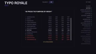 Typo Royale