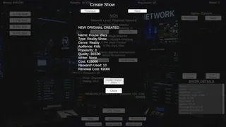 TV Network Simulator