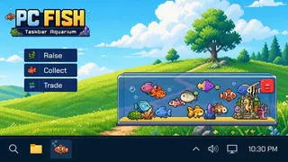 PC FISH: Taskbar Aquarium