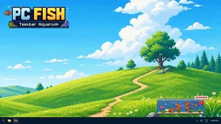 PC FISH: Taskbar Aquarium