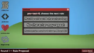 Password Not Valid