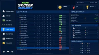 Скриншот 5 к игре Mini Soccer Manager