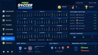Скриншот 7 к игре Mini Soccer Manager