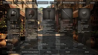 Скриншот 6 к игре Ludus Manager: Gladiator Tycoon