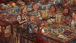 100 Oktoberfest Cats