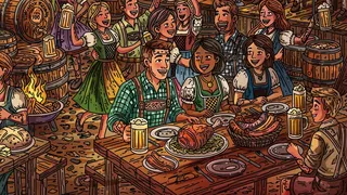 100 Oktoberfest Cats