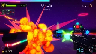 Neon One-Man Army
