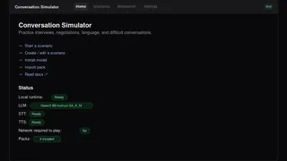 Conversation Simulator