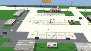 Пиксельный магнат аэропорта 3D