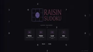 Raisin Sudoku