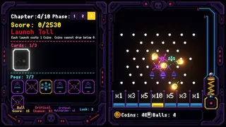 CURSECADE: Pachinko Roguelite