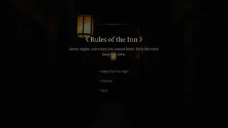 宿の掟 / Rules of the Inn
