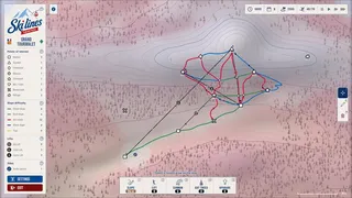 Ski Lines: Карта трасс