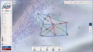 Ski Lines: Карта трасс