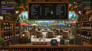 Outdoor Wine Market Simulator