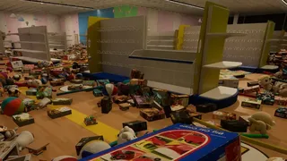 Mess in the Toy Shop