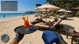 Beach Manager Simulator