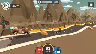 Zombie Derby: Blocky Roads