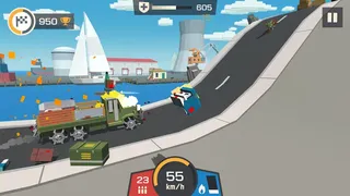 Zombie Derby: Blocky Roads