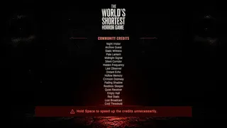 The World's Shortest Horror Game