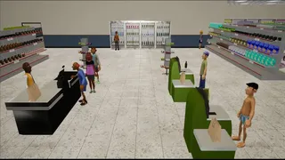 Rude Supermarket Simulator