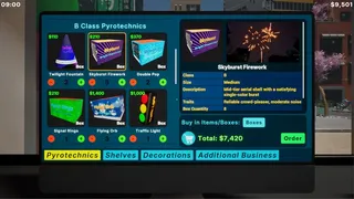 Firework Store Simulator