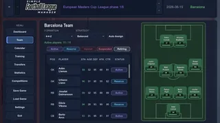 Simple Football League Manager