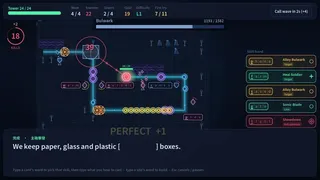 Listening Post: Typing Tower Defense