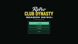 Retro Club Dynasty Season 92/93