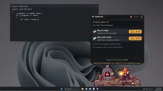 Скриншот 8 к игре My Desktop Dwarf: Taskbar Forge