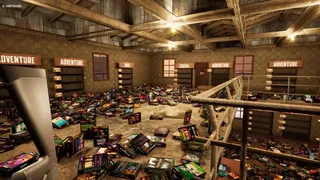 Game Shelver 99: I must organize my Steam Library and defend it against pirates with a shotgun