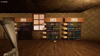 Скриншот 6 к игре Game Shelver 99: I must organize my Steam Library and defend it against pirates with a shotgun